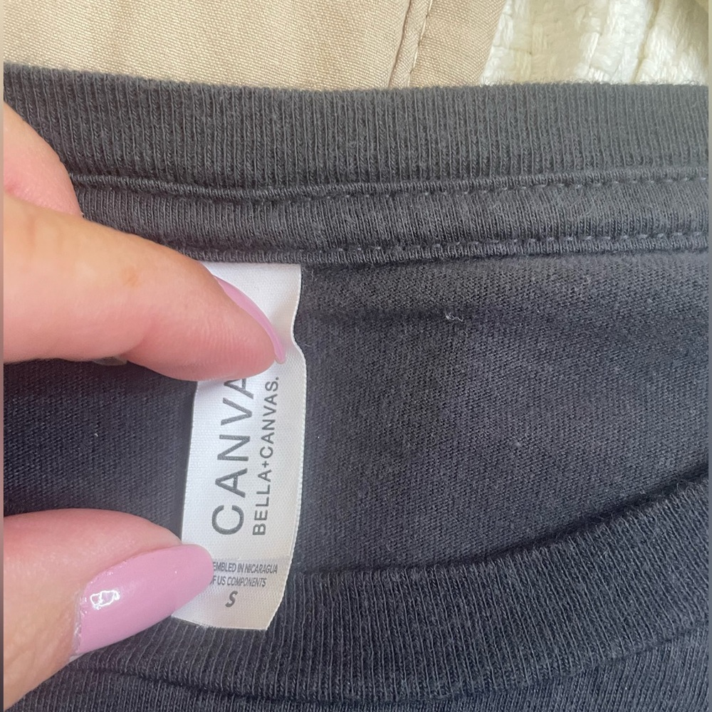 Taylor Swift Reputation graphic T- Shirt size S  - Gray - Picture 7 of 7